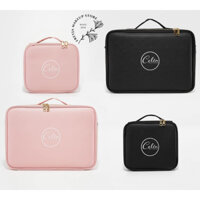 Cốp Mĩ Phẩm Cao Cấp Celin Chia Ngăn 2 Size To, Nhỏ. Cốp Xếp Đồ Make Up Mang đi Tiện Lợi - Freyja.Makeup
