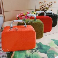 Cốp mini vân cá sấu hàng đẹp mê li giá sock