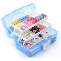 Cốp Nhựa Đựng Đồ Nail 2 Khay Cỡ Lớn
