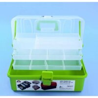 cốp nhựa đựng đồ nail 3 tầng cỡ lớn lấy màu ngẫu nhiên