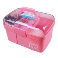 Cốp nhựa nhỏ đựng đồ nail