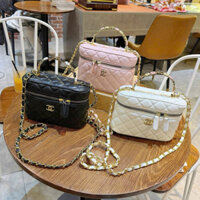 cốp quai kiềng dáng mỏng lót nhung có dập logo size 19 da trần mềm siêu đep