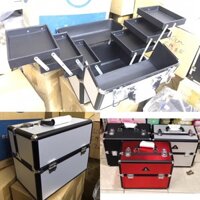 Cốp trang điểm chuyên nghiệp 6 mâm Clarin (KT 33x26x20cm)