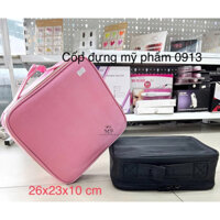 Cốp Trang Điểm Vải (s)mã 0913 dạng túi laptop Xách Tay Chuyên Nghiệp