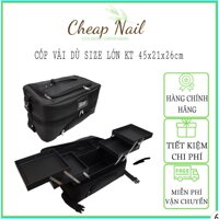 Cốp vải đựng đồ nail, cốp đựng đồ trang điểm, đồ phun xăm size lớn 45cm