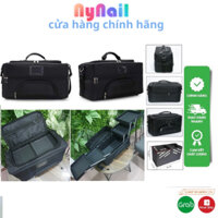 Cốp vải đựng đồ nail - cốp vải 2 TẦNG ngăn 4 khay có dây đeo tiện lợi cho dân làm móng