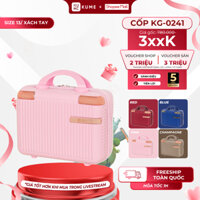 Cốp Vali Cao Cấp Xách Tay Mini Tiện Lợi Size 13/15 KG0241 - Cốp Đựng Mỹ Phẩm Sang Chảnh, Chất Liệu Nhựa ABS Chống Nước