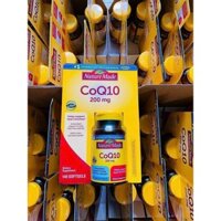 COQ10 200 MG - VIÊN HỖ TRỢ TIM MẠCH - HỘP 140 VIÊN ( DATE XA 2026)