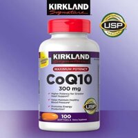 CoQ10 300mg Kirkland Của Mỹ - Viên Uống Hỗ Trợ Tim Mạch