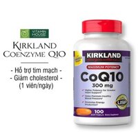 CoQ10 300mg Kirkland Của Mỹ Sản Phẩm Bổ Trợ Tim Mạch Chăm Sóc Trái Tim Của Bạn