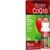 CoQ10 Trunature 100 mg, hộp 150 viên - Thực phẩm chức năng bổ tim mạch