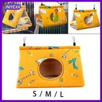 Coral Hideaway Hut Mùa đông ấm áp Nhà chim treo cá rô Hut treo lồng chim cá rô cho vẹt đuôi dài