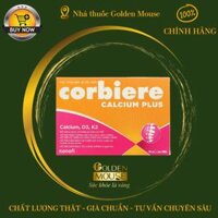 Corbiere Calcium Plus Sanofi 10 ML hỗ trợ tăng cường hấp thu canxi, cho xương chắc khỏe (Hộp 30 ống)