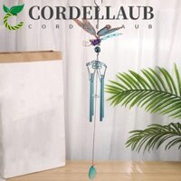 Cordellaub Chuông gió chuồn phát sáng, Mặt dây chuyền chuông huỳnh quang bằng kim loại, Trang trí sân vườn Vintage Sáng tạo Trang trí treo tinh tế