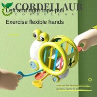 Cordellaub Khối nhận thức hình dạng đầy màu sắc, Đồ chơi tương tác ốc sên Đồ chơi phân loại hình dạng, Đồ chơi du lịch cho trẻ mới biết đi Học sớm Đồ chơi đẩy và kéo Montessori cho bé