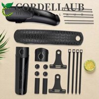 Cordellaub Xe Đạp Phía Trước Phía Sau Chắn Bùn, Bánh Trước / Sau PVC Xe Đạp Vỏ Cứng Chắn Bùn, Xe Đạp Leo Núi Nhẹ Nhựa Có Thể Điều Chỉnh MTB Bicyele Fender Phụ Kiện Xe Đạp