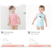 cordi i Bộ BODY SUIT CHO BÉ GÁI SIÊU CUTE XÁCH TAY HÀN