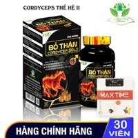 CORDYCEPS GOLD Viên Uống Tăng Cường Sinh Lý - Sâm Nhung Bổ Thận Dược Phẩm Miền Đông