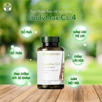 CordyMax Cs4 Nuskin đông trùng hạ thảo giúp tăng cường đề kháng cơ thể, bổ phổi thận 120 viên