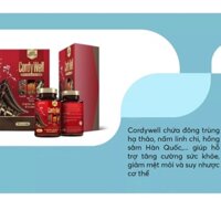 Cordywell chiết xuất hồng sâm Hàn Quốc, đông trùng hạ thảo, nấm linh chi (tăng cường sức khỏe, giảm mệt mỏi, suy nhược..