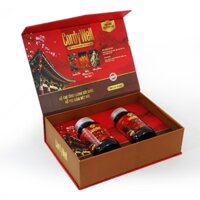 Cordywell chiết xuất hồng sâm Hàn Quốc, đông trùng hạ thảo, nấm linh chi, tăng cường sức khỏe, giảm mệt (Hộp 2 lọ x 30v)