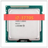 Core i7 3770S Bộ xử lý Quad-Core 3.1GHZ L3  8M 65W Ổ cắm LGA 1155 CPU máy tính để bàn CPU
