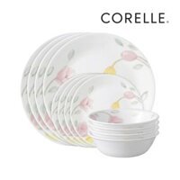 CORELLE Elegant City (EC) 12 Món  – Bộ SET Tô Chén Dĩa Thủy Tinh (4 Người) – C6-12-EC