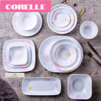 Corelle USA - Elegant City - Bộ Sưu Tập Tô Chén Dĩa Hoa Tulip [Bán Lẻ]
