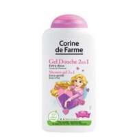 Corine De Farme Sữa Tắm Cho Bé Shower Gel 2 in 1 Princess 250ml