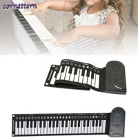 Corne Tay Cuộn Đàn Piano Di Động, Có Thể Sạc Lại ABS 49 Phím Cuộn Lên Đàn Piano, Bàn Phím Silicon Linh Hoạt Nhạc Cụ Điện Tử Âm Nhạc Piano Bàn Phím Cho Trẻ Mới Bắt Đầu
