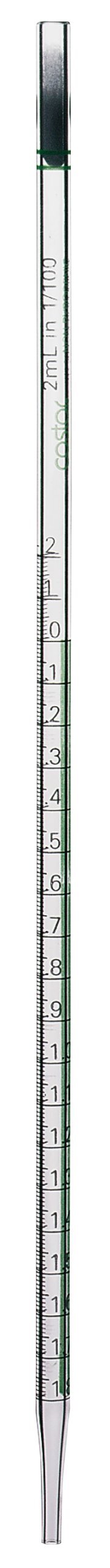 Corning Costar Stripette 4487 Polystyrene Sterile Serological Pipet, 5ml Capacity, 0.1ml Graduation Interval, Blue, Individually Paper/Plastic Wrap...