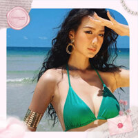 Cornpink House | Ocean Bikini | Đồ bơi nữ 2 mảnh cột dây | Nhiều màu sắc | Vải thun lạnh cao cấp | Tặng kèm mút