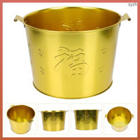 Cornucopia Đốt Rác Thùng Rác Thùng Rác Bonfire Hố Xô Inox Bát zhiyuanzh