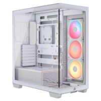 Corsair 3500X LX-R RGB iCUE LINK White – Tempered Glass Mid-Tower PC Case