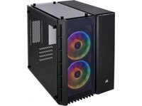 Corsair Crystal 280X RGB Black - Tempered Glass Micro-ATX Case Computer Case