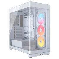 Corsair FRAME 4500X RS-R ARGB White – Panoramic Glass Mid-Tower PC Case