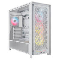 Corsair FRAME 5000D RS ARGB White – Modular Mid-Tower PC Case
