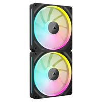 Corsair iCUE LINK LX140 RGB Black – 140mm PWM Fans Dual Kit