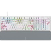 CORSAIR K70 CORE SE RGB Mechanical Gaming Keyboard – Cherry Blossom, Full-size RGB, Palmrest, PreLub MLX Red Linear Switches, Sound Dampening