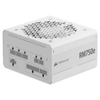 Corsair RM750e White – ATX 3.1 & PCIe 5.1 – 750W 80 Plus Gold – Fully Modular Low-Noise ATX Power Supply