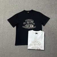 Corteiz Corteiz Xe Tăng Giả In Hình Mỹ Nam Nữ Đường Phố Mặc Rời Tay Ngắn Áo Thun Mùa Hè