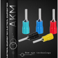 Cos Kim Đặc combo 1000c, Đầu cos pin tròn đặc,đầu cốt kim bấm nối dây điện, cosse pin đặc - ANH THƯ ĐIỆN