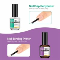 Coscelia 15ML Nail Prep Dehydrator and Nail Primer Set No Need of UV LED Lamp For Nail Art Long Lasting