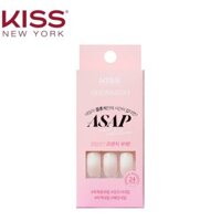 [COSFARTET -20% ĐH60K]Bộ 24 Móng Tay Gel Dán Press & Go Kiss New York Nail Box - French Bouquet (KKPA06KA)