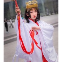 Cosplay Anime Nhật Bản Miya Mishui Miba Chizao Miko Trang phục biểu diễn COS Trang phục Kimono Inuyasha Kikyo