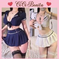 Cosplay Cảnh Sát Quyến Rũ Nóng Bỏng 2 Màu Trắng Xanh CP48-1 Louis19 HCM