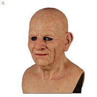 Cosplay Cao Su Ông Già Che Mặt Thực Tế Đáng Sợ Mặt nạ Cao Su Kinh Dị Mũ Trùm ĐầuRubber Ông Già Che Mặt Thật Đáng Sợ Mặt nạ Cao Su Kinh Dị Mũ Đội Đầu Cosplay Đạo Cụ Người Lớn Người Phụ Nữ