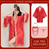 Cosplay cổ trang yếm sexy có áo choàng  - Set váy đầm ngủ cổ trang gợi cảm LOLIE HOUSE - CP23