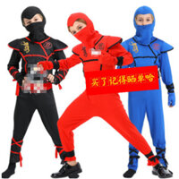 Cosplay Halloween Trang Phục Trẻ Em Ninja Trang Phục Cơ Bắp Samurai Ninja Trẻ Em Ninja Trang Phục 1129