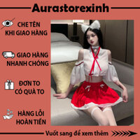 Cosplay hóa trang học sinh sexy quyến rũ gợi cảm kèm full phụ kiện mã 685